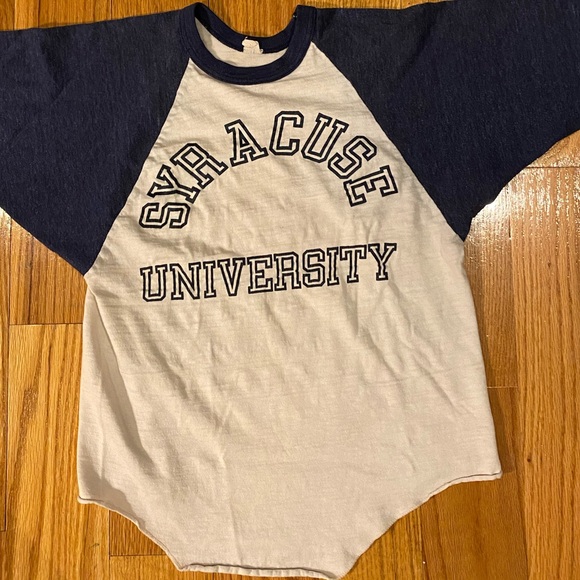 Vintage 1970s Baseball T - Picture 3 of 3